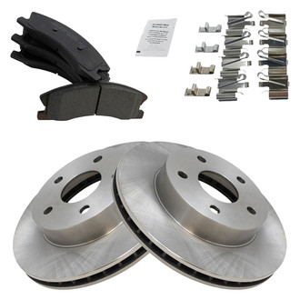 TRQ® - Front Disc Brake Kit with Ceramic Pads