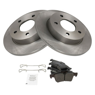 TRQ® - Rear Disc Brake Kit with Ceramic Pads