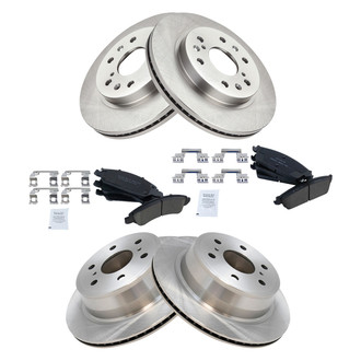 TRQ® - Disc Brake Kit with Ceramic Pads