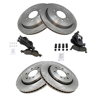 TRQ® - Disc Brake Kit with Ceramic Pads