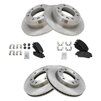 TRQ® - Disc Brake Kit with Ceramic Pads