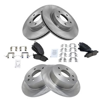 TRQ® - Disc Brake Kit with Ceramic Pads