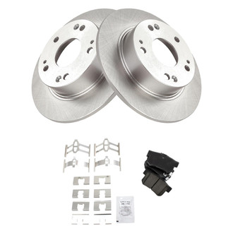 TRQ® - Rear Disc Brake Kit with Ceramic Pads