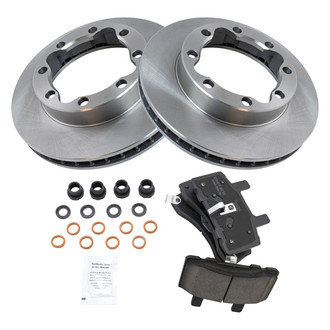 TRQ® - Disc Brake Kit with Ceramic Pads