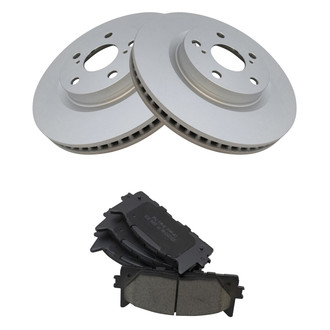 TRQ® - Front Disc Brake Kit with Ceramic Pads