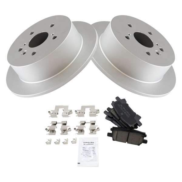 TRQ® - Rear Disc Brake Kit with Ceramic Pads