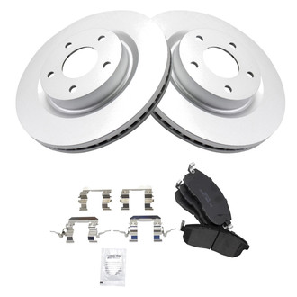 TRQ® - Front Disc Brake Kit with Ceramic Pads