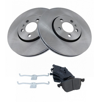 TRQ® - Front Disc Brake Kit with Ceramic Pads