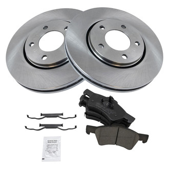 TRQ® - Front Disc Brake Kit with Ceramic Pads