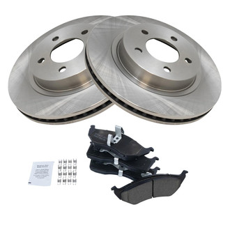 TRQ® - Front Disc Brake Kit with Ceramic Pads