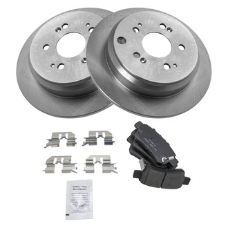 TRQ® - Rear Disc Brake Kit with Ceramic Pads