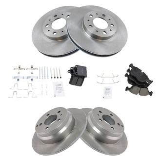 TRQ® - Disc Brake Kit with Ceramic Pads