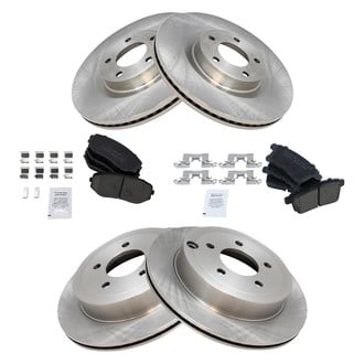 TRQ® - Disc Brake Kit with Ceramic Pads