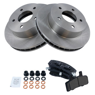 TRQ® - Front Disc Brake Kit with Ceramic Pads