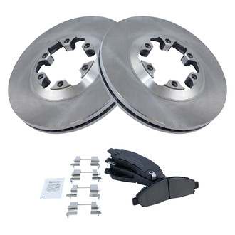 TRQ® - Front Disc Brake Kit with Ceramic Pads