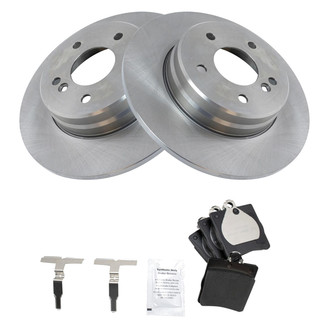 TRQ® - Rear Disc Brake Kit with Ceramic Pads