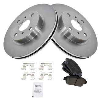 TRQ® - Front Disc Brake Kit with Ceramic Pads