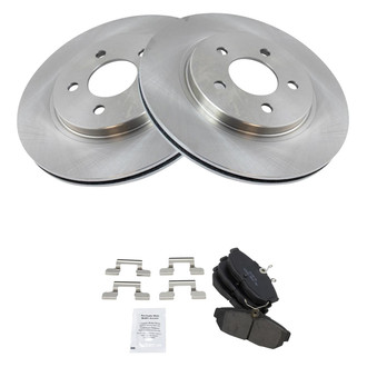 TRQ® - Rear Disc Brake Kit with Ceramic Pads