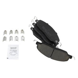 TRQ® - Front and Rear Disc Brake Kit with Ceramic Pads
