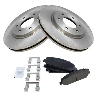 TRQ® - Front Disc Brake Kit with Ceramic Pads