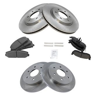 TRQ® - Disc Brake Kit with Ceramic Pads