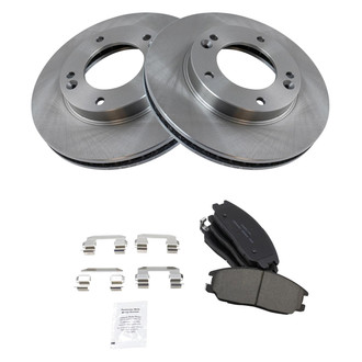 TRQ® - Front Disc Brake Kit with Ceramic Pads
