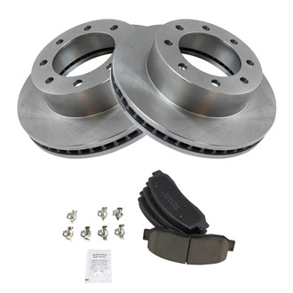 TRQ® - Front Disc Brake Kit with Ceramic Pads