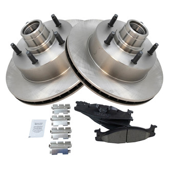 TRQ® - Front Disc Brake Kit with Ceramic Pads