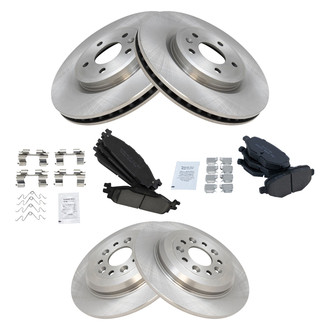 TRQ® - Disc Brake Kit with Ceramic Pads
