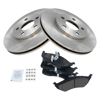 TRQ® - Front Disc Brake Kit with Ceramic Pads