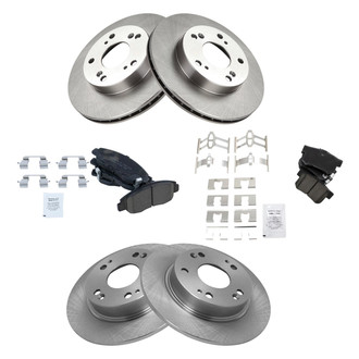 TRQ® - Disc Brake Kit with Ceramic Pads