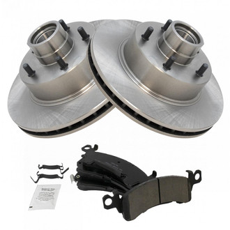TRQ® - Front Disc Brake Kit with Ceramic Pads