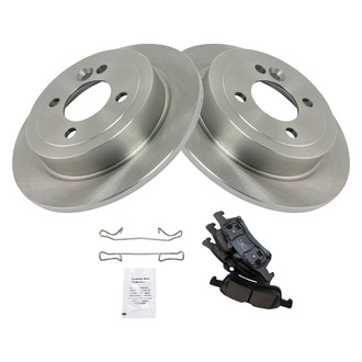 TRQ® - Rear Disc Brake Kit with Ceramic Pads