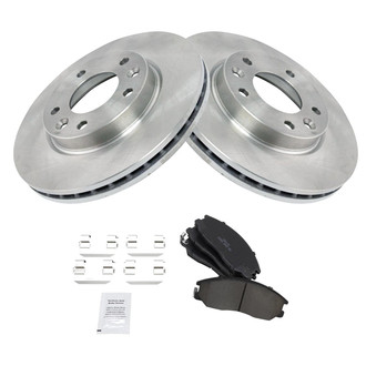 TRQ® - Front Disc Brake Kit with Ceramic Pads