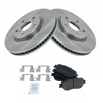 TRQ® - Front Disc Brake Kit with Ceramic Pads