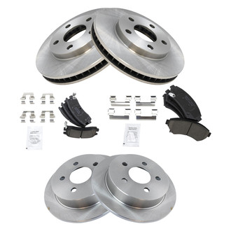 TRQ® - Disc Brake Kit with Ceramic Pads
