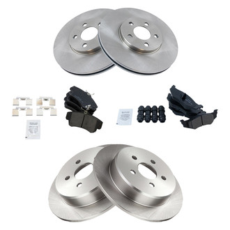 TRQ® - Disc Brake Kit with Ceramic Pads
