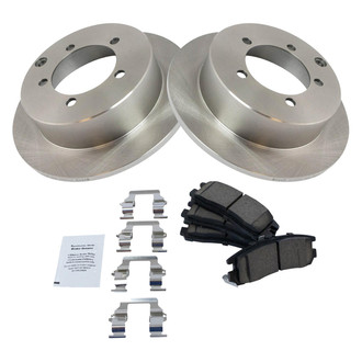 TRQ® - Disc Brake Kit with Ceramic Pads