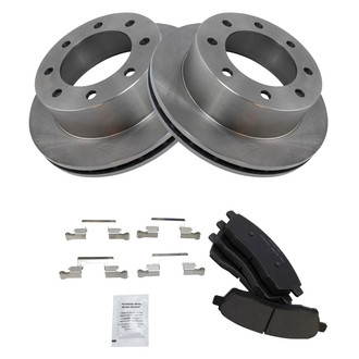 TRQ® - Rear Disc Brake Kit with Ceramic Pads