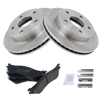 TRQ® - Front Disc Brake Kit with Ceramic Pads