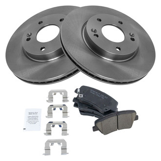 TRQ® - Front Disc Brake Kit with Ceramic Pads