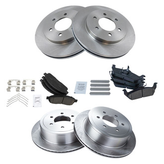 TRQ® - Disc Brake Kit with Ceramic Pads
