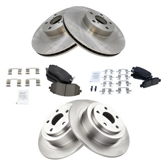 TRQ® - Disc Brake Kit with Ceramic Pads