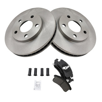 TRQ® - Front Disc Brake Kit with Ceramic Pads