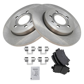 TRQ® - Rear Disc Brake Kit with Ceramic Pads
