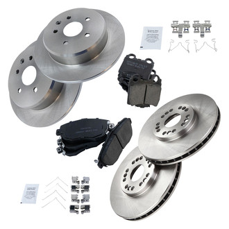 TRQ® - Disc Brake Kit with Ceramic Pads