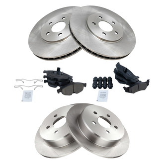 TRQ® - Disc Brake Kit with Ceramic Pads