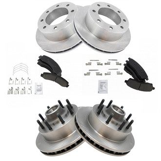 TRQ® - Disc Brake Kit with Ceramic Pads