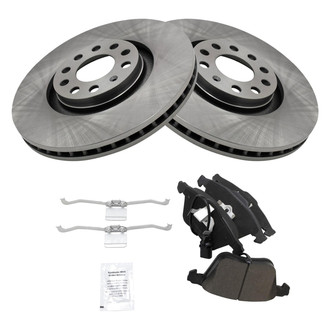 TRQ® - Front Disc Brake Kit with Ceramic Pads