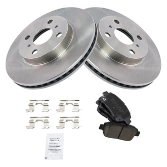 TRQ® - Front Disc Brake Kit with Ceramic Pads